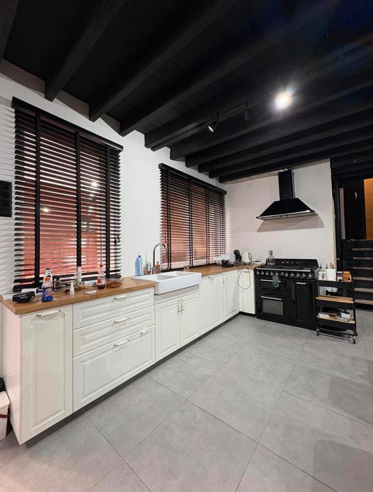 Ikea keuken kasten Bodbyn beige, Maison & Meubles, Cuisine | Cuisines complètes, Comme neuf, Cuisine d'angle, Crème, Bois, Enlèvement