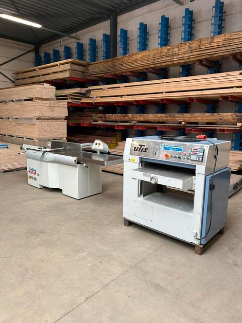 Vlak en vandikteschaafmachine, Zakelijke goederen, Machines en Bouw | Houtbewerking, Ophalen
