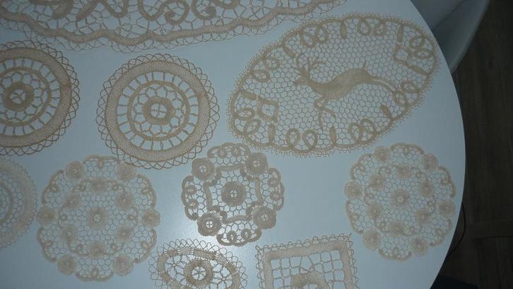 Echte Brugse kant, Antiek en Kunst, Curiosa en Brocante, Ophalen of Verzenden