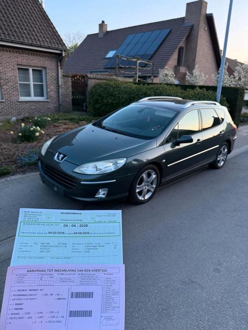 Peugeot 407 JBL 2.0HDI 2007 HEEFT 218.000 KM, Auto's, Peugeot, Particulier, Airconditioning, Lederen bekleding, Panoramadak, Ophalen