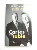 Cartes sur tables Alain et Patrice Duchamel, Comme neuf, Politique, Enlèvement ou Envoi