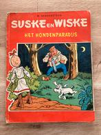 Suske en Wiske nr 45 Het hondenparadijs 1e druk, Boeken, Gelezen, Willy Vandersteen, Eén stripboek, Ophalen of Verzenden