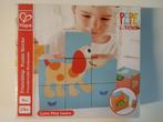 Hape blokpuzzel van 9 stukjes, Kinderen en Baby's, Ophalen of Verzenden, Zo goed als nieuw, Van hout, Minder dan 10 stukjes