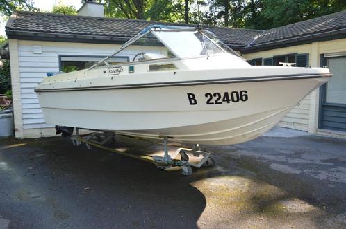 Ockelbo S 20 speedboot 165 PK, Watersport en Boten, Motorboten en Motorjachten, Gebruikt, Polyester, Tot 6 meter, Benzine, Binnenboordmotor