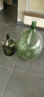 Twee groene grote vazen, Ophalen