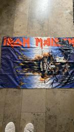 Vlag Iron maiden. Gebruikt . 103/70 cm, Ophalen of Verzenden, Gebruikt
