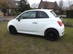 FIAT 500 S VAN 19/04/2018 TE KOOP, Auto's, Voorwielaandrijving, Navigatiesysteem, 4 cilinders, Wit