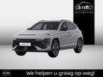 Hyundai KONA 1.6 GDI SHINE N-LINE 2WD 6A/T 1580 - 4L, Stof, Zwart, 1580 cc, Bedrijf