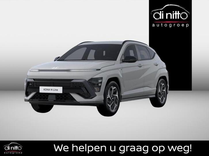 Hyundai KONA 1.6 GDI SHINE N-LINE 2WD 6A/T 1580 - 4L, Auto's, Hyundai, Bedrijf, Te koop, Kona, Benzine, SUV of Terreinwagen, 5 deurs