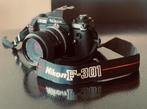 Nikon F-301 filmcamera, Audio, Tv en Foto, Ophalen, Gebruikt, Spiegelreflex, Nikon