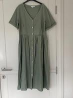 Mooie groene jurk in linnen/katoen. XL. Perfecte staat, Vêtements | Femmes, Robes, Enlèvement ou Envoi, I am, Vert, Sous le genou