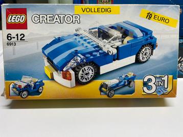 LEGO Creator 6913 blauwe sportwagen beschikbaar voor biedingen