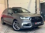 Audi Q7 TDI E-tron S-Line Pano-Matrix-360CAM-Luchtver.FULL, Auto's, Automaat, Bedrijf, SUV of Terreinwagen, Zilver of Grijs