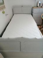 Lit d'une personne 2m /90cm, Maison & Meubles, Chambre à coucher | Lits, Enlèvement, Utilisé, Une personne, Gris