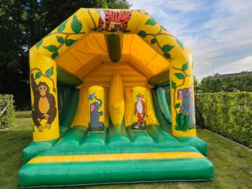 PROMO te koop heel groot springkasteel, Enlèvement, Utilisé