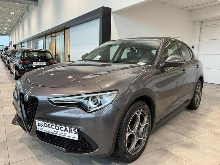 Alfa Romeo Stelvio Navi - Bluetooth - Automaat, Auto's, Alfa Romeo, Stelvio, ABS, Adaptive Cruise Control, Airbags, Boordcomputer
