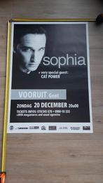 Concert poster Sophia Vooruit Gent, Verzamelen, Ophalen of Verzenden, Zo goed als nieuw, Muziek