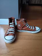 Baskets Converse en cuir, Sneakers et Baskets, Converse, Comme neuf, Brun