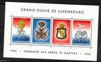 postzegels belgie luxemburg blok nr 14 xx, Postzegels en Munten, Postzegels | Europa | België, Verzenden, Orginele gom, Zonder stempel