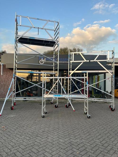 Euroscaffold aluminium rolsteiger 75x250CM 4.2M werkhoogte, Zakelijke goederen, Stock en Retail | Partijen goederen, Overige categorie