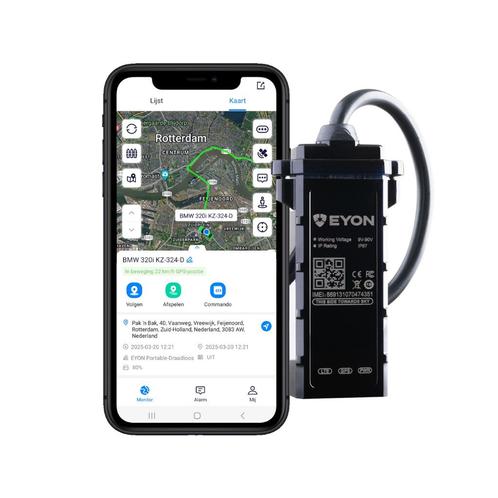 Magneet GPS Tracker - Eyon inbouw - GRATIS Lifetime tracking, Auto diversen, Auto-accessoires, Nieuw, Ophalen of Verzenden