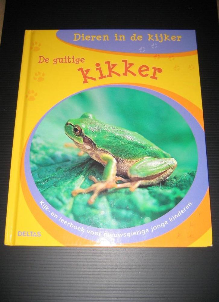 Dieren in de kijker "De guitige kikker" - Deltas, Boeken, Kinderboeken | Jeugd | onder 10 jaar, Zo goed als nieuw, Ophalen of Verzenden