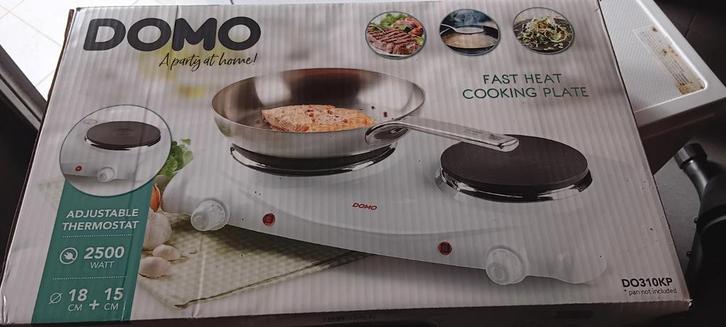 Domo DO310KP, Elektronische apparatuur, Kookplaten, Zo goed als nieuw, Ophalen