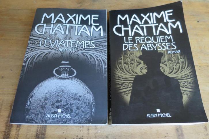 Maxime Chattam "Léviatemps", Boeken, Overige Boeken, Zo goed als nieuw, Ophalen