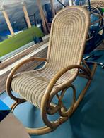 Schommelstoel, Maison & Meubles, Chaises, Osier ou Rotin, Comme neuf, Brun, Enlèvement
