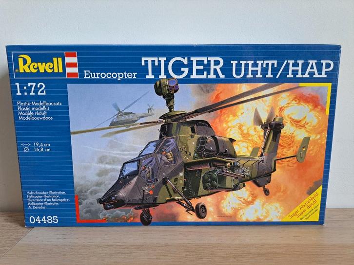Revell 04485 - Eurocopter Tiger UHT/HAP (1/72) Sealed, Hobby & Loisirs créatifs, Modélisme | Avions & Hélicoptères, Neuf, Hélicoptère