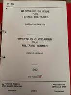 ABL : Glossaire bilingue des termes militaires, Collections, Objets militaires | Général, Enlèvement ou Envoi