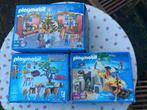 set van 3 Playmobil dozen, Kinderen en Baby's, Speelgoed | Playmobil, Ophalen, Gebruikt, Complete set