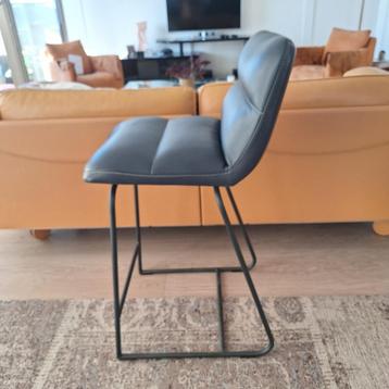 2 design echt leren barstoelen Nouvion  beschikbaar voor biedingen