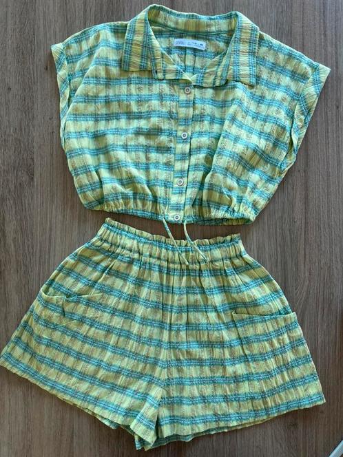 Geruit setje van Zara maat 152, Kinderen en Baby's, Kinderkleding | Maat 152, Zo goed als nieuw, Meisje, Setje, Ophalen of Verzenden