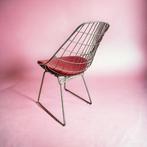 Chaise vintage en gris/chaise en fil Cees Braakman Pastoe SM, Antiquités & Art, Antiquités | Meubles | Chaises & Canapés, Enlèvement ou Envoi