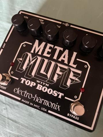 Elektro harmonix metal muff topboost beschikbaar voor biedingen