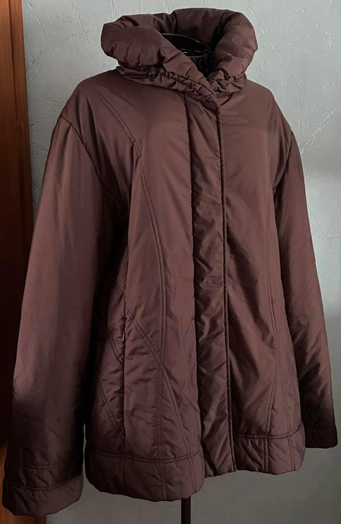 Mayerline 44 burgundy/bruine Mooie jas, Kleding | Dames, Jassen | Winter, Gedragen, Overige kleuren, Ophalen of Verzenden