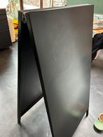 Stoepbord zwart, Zakelijke goederen, Aankleding buiten, Ophalen, Gebruikt, Inrichting