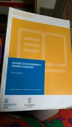 Inleiding tot de voornaamste moderne literaturen, Boeken, Ophalen of Verzenden, Zo goed als nieuw
