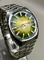 Enicar Swiss facet glas  automatic 1970 heren horloge, Ophalen of Verzenden, Zo goed als nieuw
