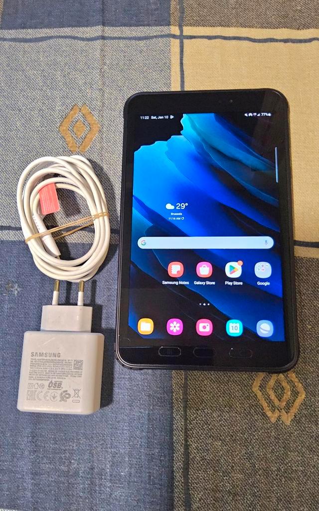 Samsung galaxy Tab active 3, bijna nieuwe met accessoires, Computers en Software, Android Tablets, 8 inch, Ophalen of Verzenden