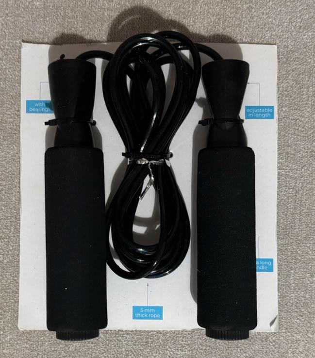 Springtouw met hengsels - 250 cm, Sport en Fitness, Springtouwen, Nieuw, Ophalen of Verzenden