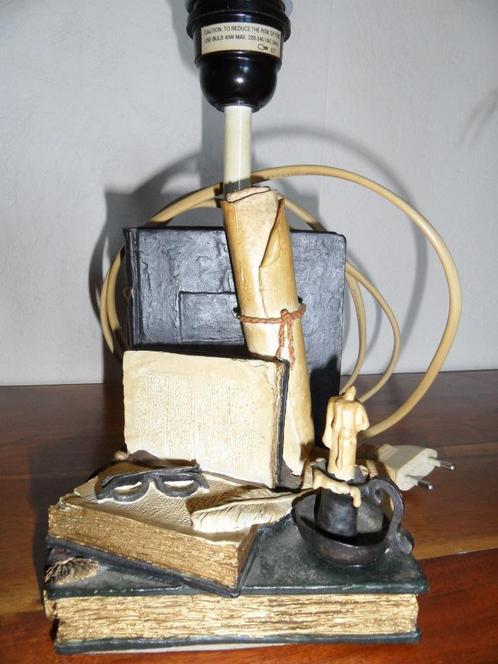 Lamp, Huis en Inrichting, Lampen | Tafellampen, Gebruikt, Minder dan 50 cm, Kunststof, Ophalen