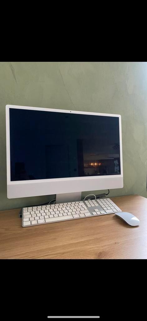 iMac 24inch 16GB M1 2021, Computers en Software, Apple Desktops, Zo goed als nieuw, iMac, SSD, Ophalen