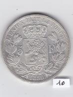 5 Fr  -  1850 - met punt -zilver -Leopold I -, Postzegels en Munten, Zilver, Ophalen of Verzenden, Losse munt, Zilver