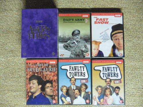 Britse Komedie (o.a. Fawlty Towers, Absolutely Fabulous, BBC, Cd's en Dvd's, Dvd's | Komedie, Zo goed als nieuw, Overige genres