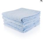 9 IJsblauwe washandjes, Ophalen of Verzenden, Nieuw, Blauw, Overige typen