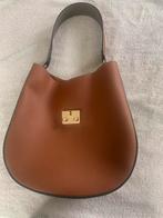Lederen handtas, Handtassen en Accessoires, Tassen | Damestassen, Ophalen, Zo goed als nieuw, Handtas