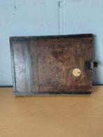 Oude houten fotofilmhouder, Ophalen of Verzenden, Gebruikt, Doka-onderdelen, Draagbaar