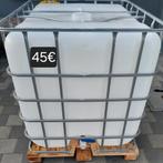 IBC ton op houten pallet, Ophalen, Zo goed als nieuw